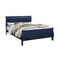 Global Furniture Usa Traditional Glam Rich Blue W /LED Charlie Blue King Bed Group With Led 2780 - alternate 6